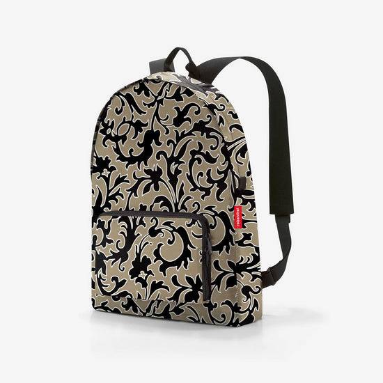 Reisenthel Mini Maxi Rucksack Baroque Marble (Rucksack,schwarz)