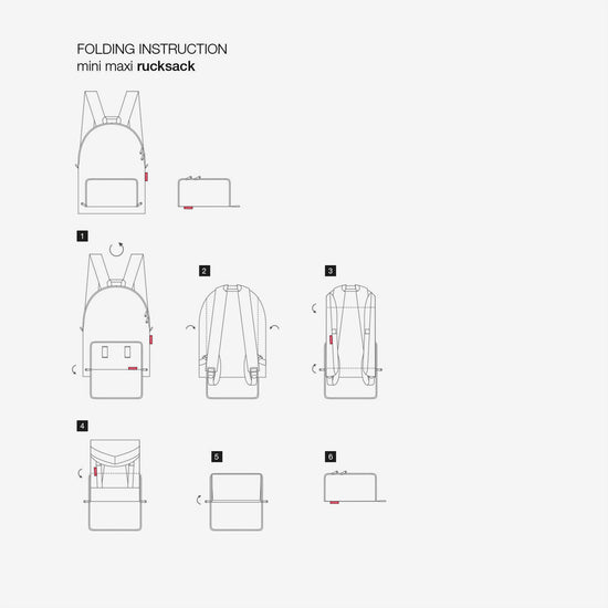 Reisenthel Mini Maxi Rucksack Dots (Rucksack,schwarz)