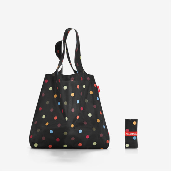 Reisenthel mini maxi shopper dots (Tragetasche,schwarz)