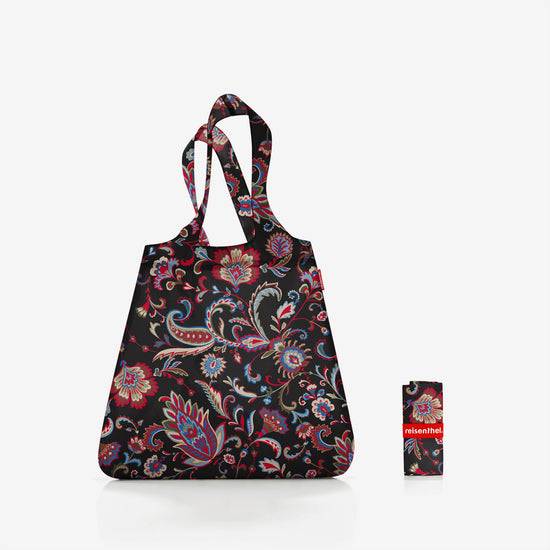 Reisenthel mini maxi shopper paisley black (Tragetasche,schwarz)