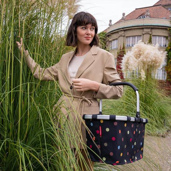 Reisenthel Carrybag Dots (Einkaufskorb,schwarz)