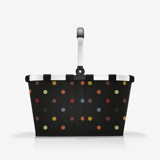 Reisenthel carrybag dots (Einkaufskorb,schwarz)