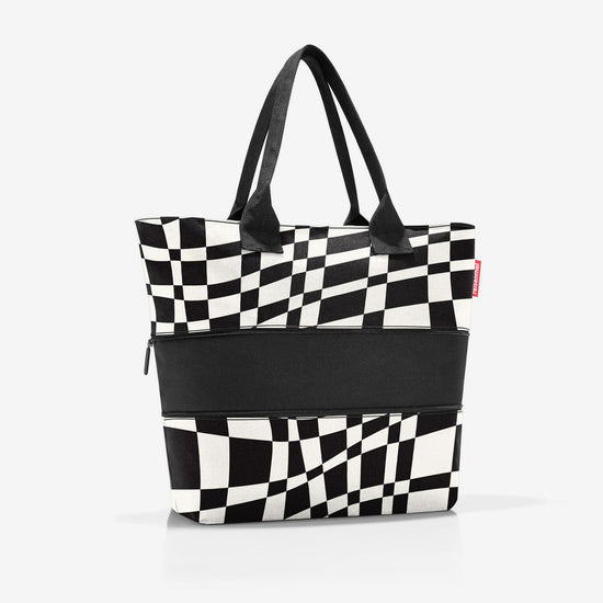 Reisenthel Shopper E1 Op-art (Damentasche,schwarz)