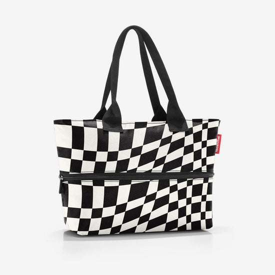 Reisenthel shopper e1 op-art (Damentasche,schwarz)