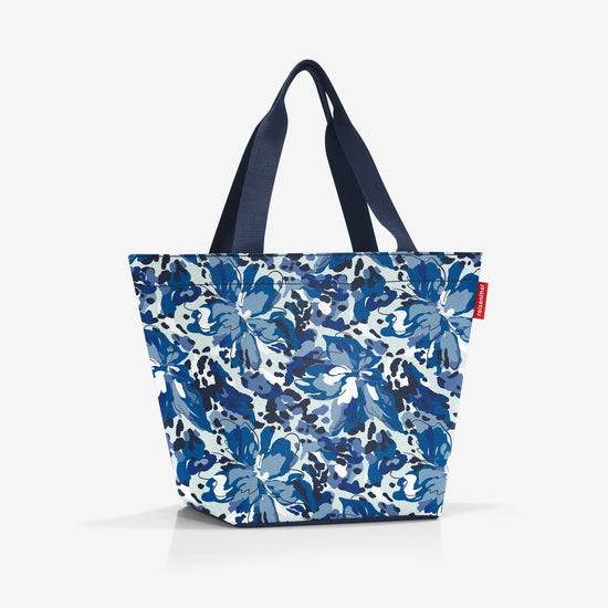 Reisenthel Shopper M Flora Blue (Handtasche,blau)