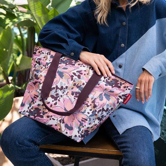 Reisenthel Shopper M Flora Rose (Handtasche,rosa)