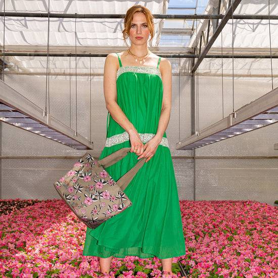 Reisenthel shopper M garden taupe (Handtasche,taupe)