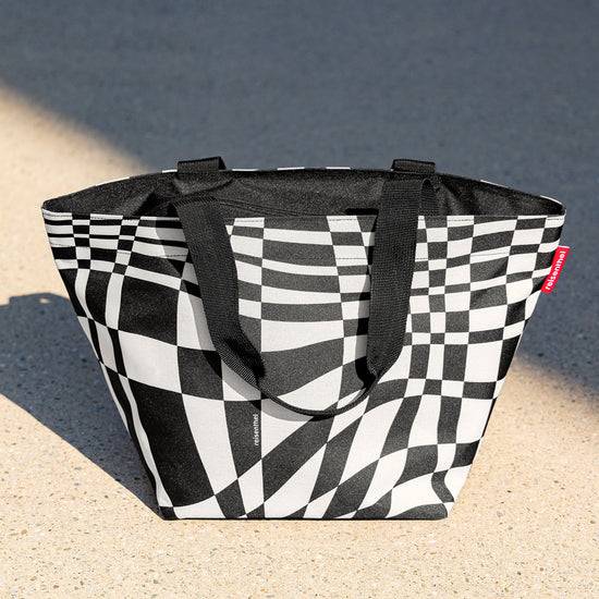 Reisenthel Shopper M Op-art (Handtasche,schwarz)