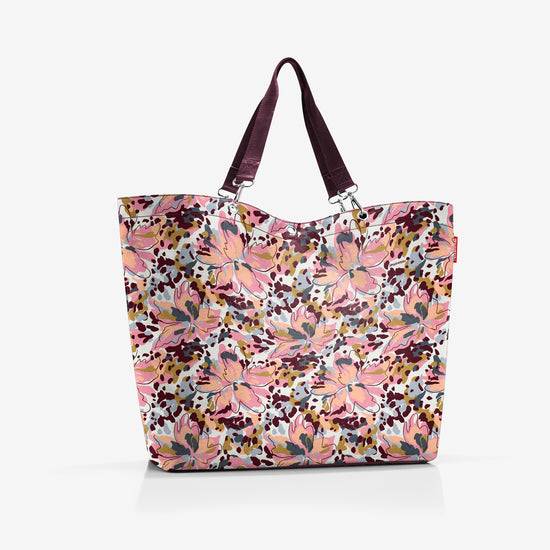 Reisenthel Shopper XL Flora Rose (Strandtasche,rosa)