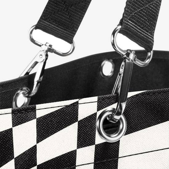 Reisenthel Shopper XL Op-art (Strandtasche,schwarz)
