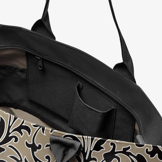 Reisenthel Shopper E1 Baroque Marble (Damentasche,schwarz)
