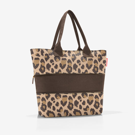 Reisenthel Shopper E1 Leo Macchiato (Damentasche,dunkelbraun)