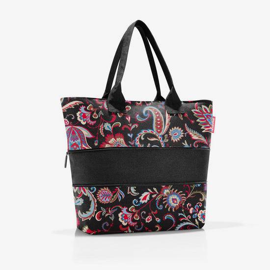 Reisenthel Shopper E1 Paisley Black (Damentasche,schwarz)