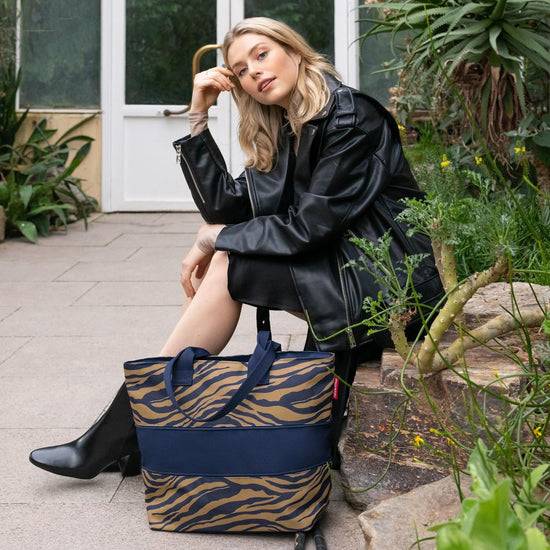 Reisenthel Shopper E1 Sumatra (Damentasche,dunkelblau)