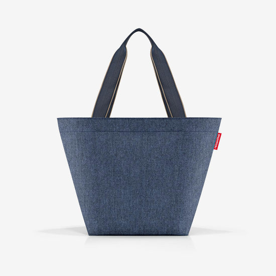Reisenthel shopper M herringbone dark blue (Handtasche,dunkelblau)