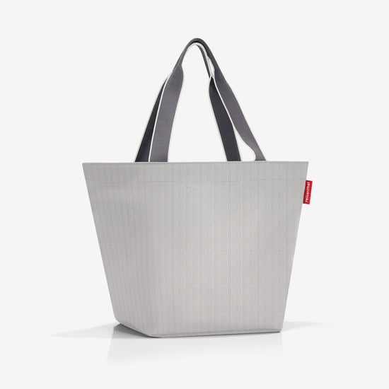 Reisenthel Shopper M Herringbone Grey (Handtasche,grau)