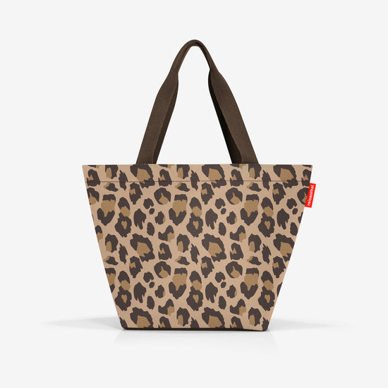 Reisenthel shopper M leo macchiato (Handtasche,dunkelbraun)