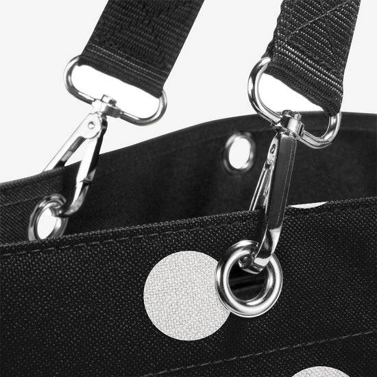 Reisenthel Shopper XL Dots White (Strandtasche,schwarz)