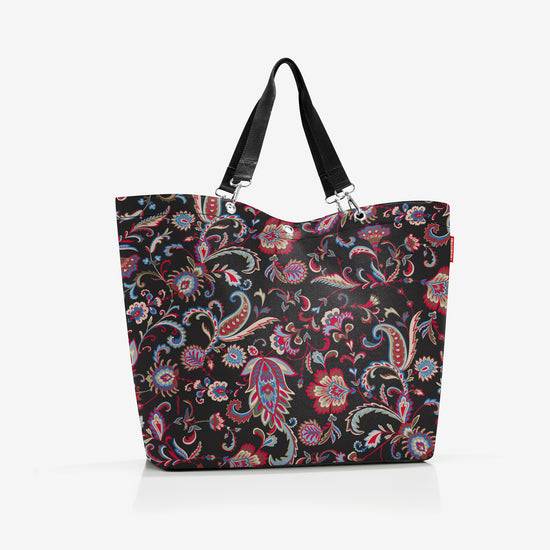 Reisenthel Shopper XL Paisley Black (Strandtasche,schwarz)