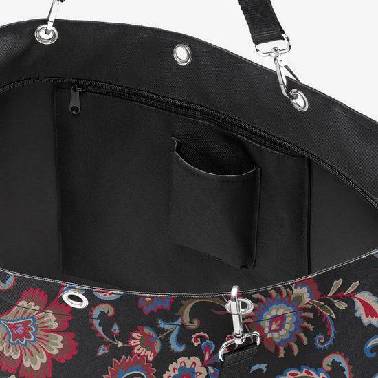 Reisenthel Shopper XL Paisley Black (Strandtasche,schwarz)
