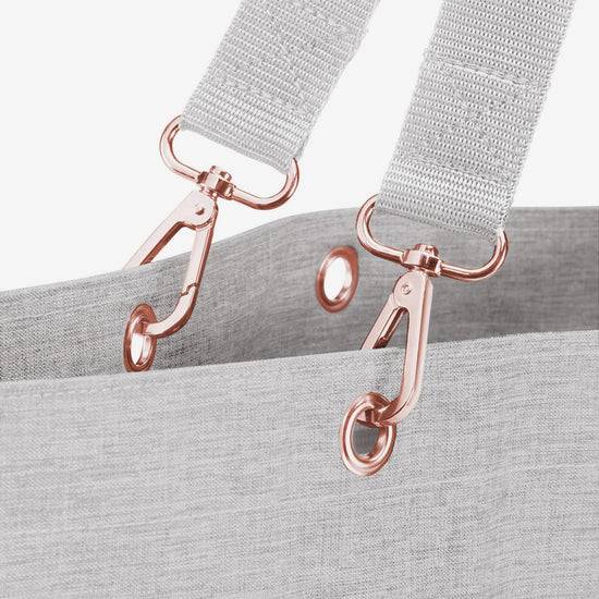 Reisenthel Shopper XL Twist Sky Rose (Strandtasche,hellgrau)