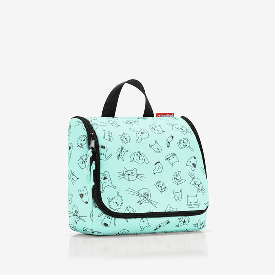 Reisenthel toiletbag kids cats and dogs mint (Kulturbeutel)