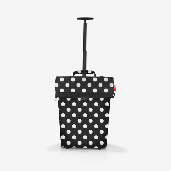 Reisenthel trolley M frame dots white (Trolley,schwarz)
