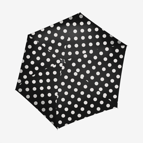 Reisenthel Umbrella Pocket Mini Dots White (Regenschirm,schwarz)