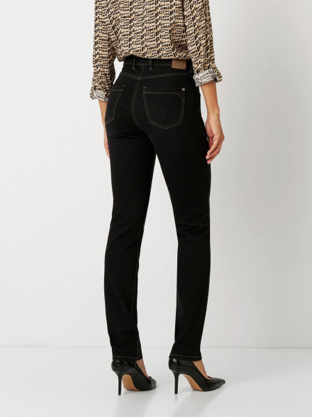 TONI Fashion Style »be Loved« Black Slim-Fit Jeans Mit Hohem Bund