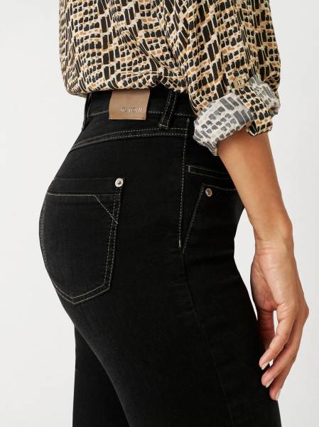 TONI Fashion Style »be Loved« Black Slim-Fit Jeans Mit Hohem Bund