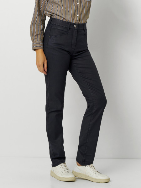 TONI Fashion Style »be Loved« Dark Blue Slim-Fit In Lederoptik