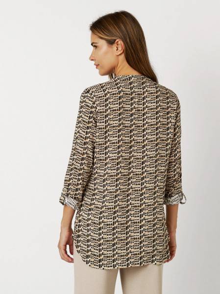 TONI Fashion Style »Bella« Multicolour Camel Gemusterte Schlupfbluse