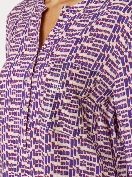 TONI Fashion Style »Bella« Multicolour Purple Gemusterte Schlupfbluse
