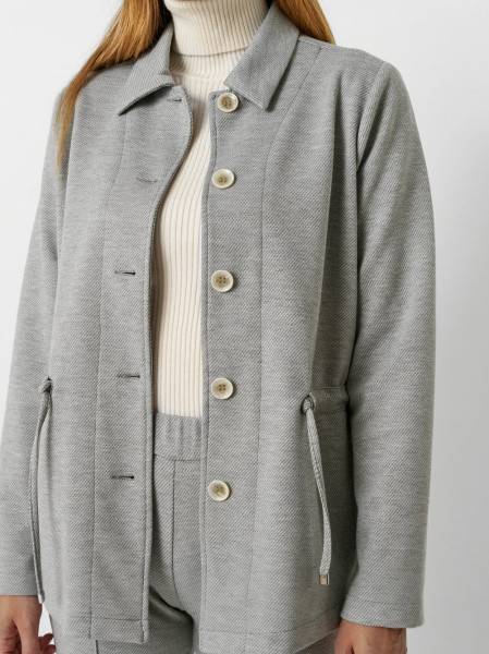 TONI Fashion Style »Celin« Grey Jacke Mit Taillenband