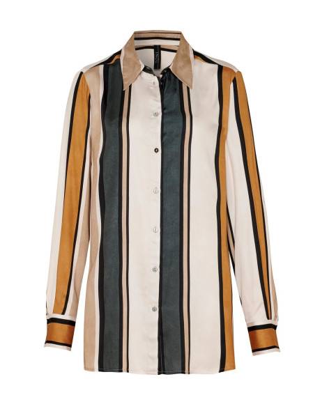 TONI Fashion Style »Coco« Multicolour Camel Zarte Streifenbluse