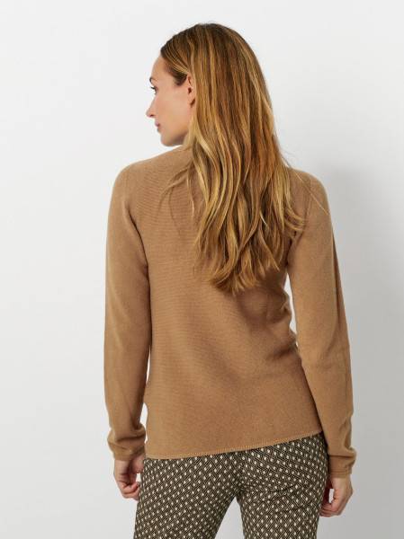 TONI Fashion Style »Helene« Brown Feinstrick-Pulli Mit Turtleneck