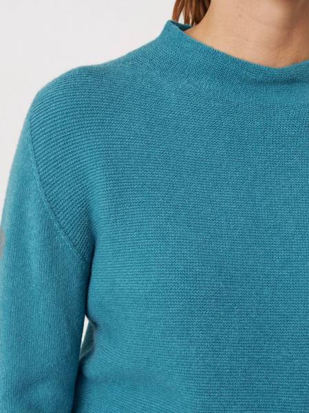 TONI Fashion Style »Helene« Petrol Feinstrick-Pulli Mit Turtleneck