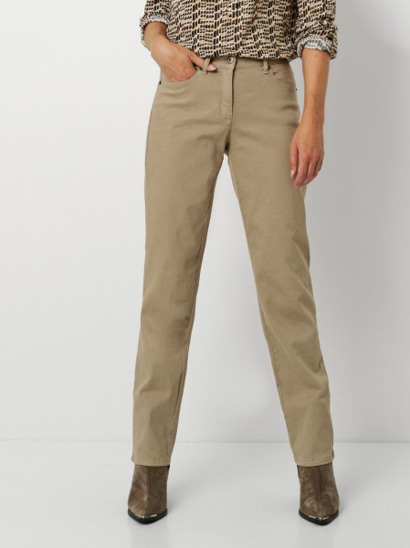 TONI Fashion Style »Honey« Taupe Entspannte, Gefärbte Jeans