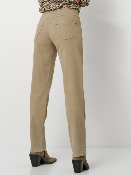 TONI Fashion Style »Honey« Taupe Entspannte, Gefärbte Jeans
