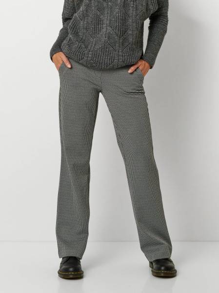 TONI Fashion Style »Jenny« Black/grey Gemusterte Wide Leg