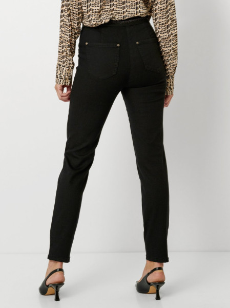 TONI Fashion Style »Jenny« Black Slim-Fit Mit Gummizug