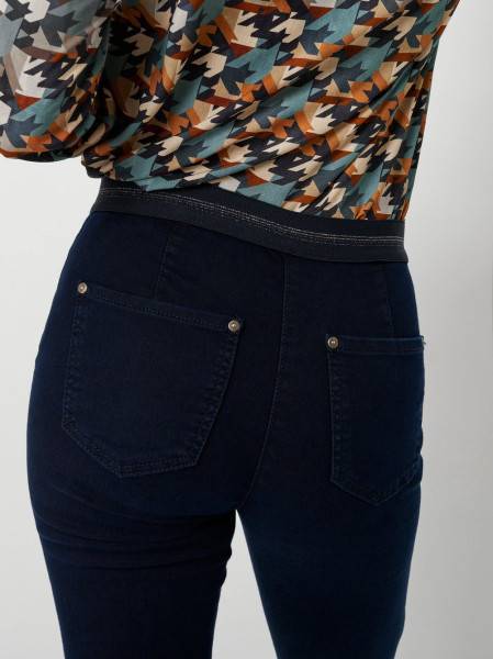 TONI Fashion Style »Jenny« Dark Blue Slim-Fit Mit Gummizug