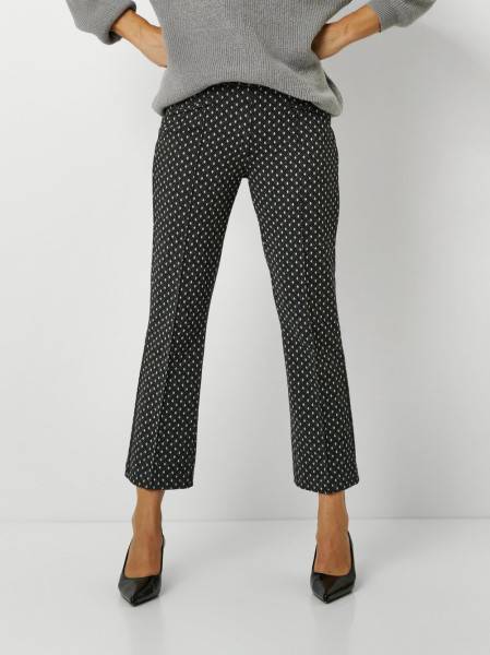 TONI Fashion Style »Jenny« Grey/black Gemusterte 7/8-Hose