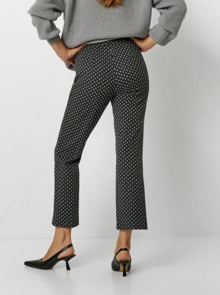 TONI Fashion Style »Jenny« Grey/black Gemusterte 7/8-Hose