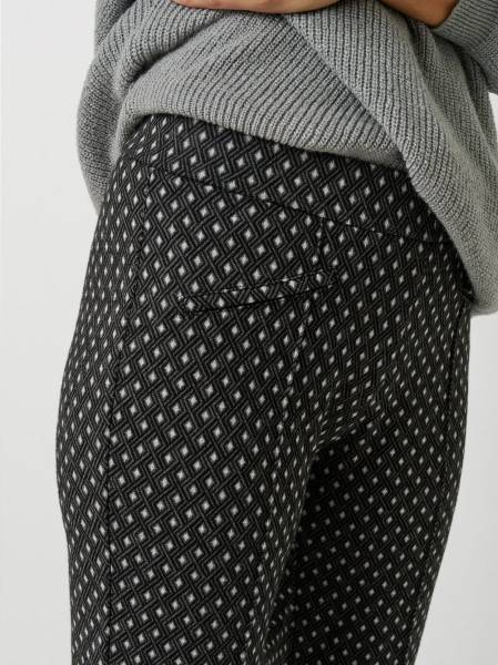 TONI Fashion Style »Jenny« Grey/black Gemusterte 7/8-Hose