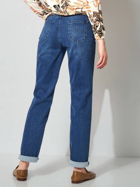 TONI Fashion Style »Liv« Mid Blue Used Regular-Fit Jeans