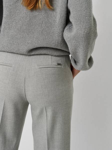 TONI Fashion Style »Luisa« Light Grey Elegante Businesshose