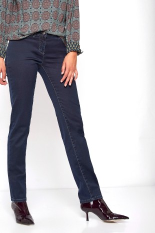 TONI Fashion Style »Perfect Shape« Dark Blue Dunkle Basic-Shapingjeans