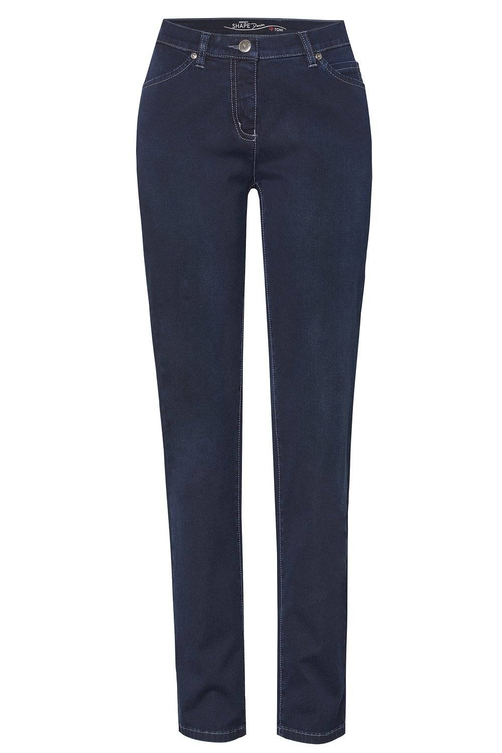 TONI Fashion Style »Perfect Shape« Dark Blue Dunkle Basic-Shapingjeans