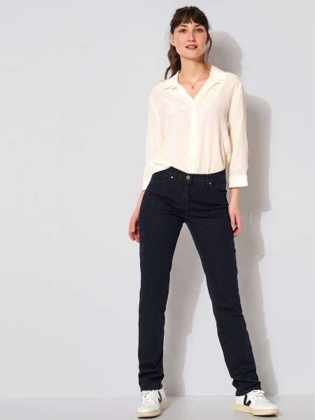 TONI Fashion Style »Perfect Shape« dark blue Jeans mit Shapingeffekt